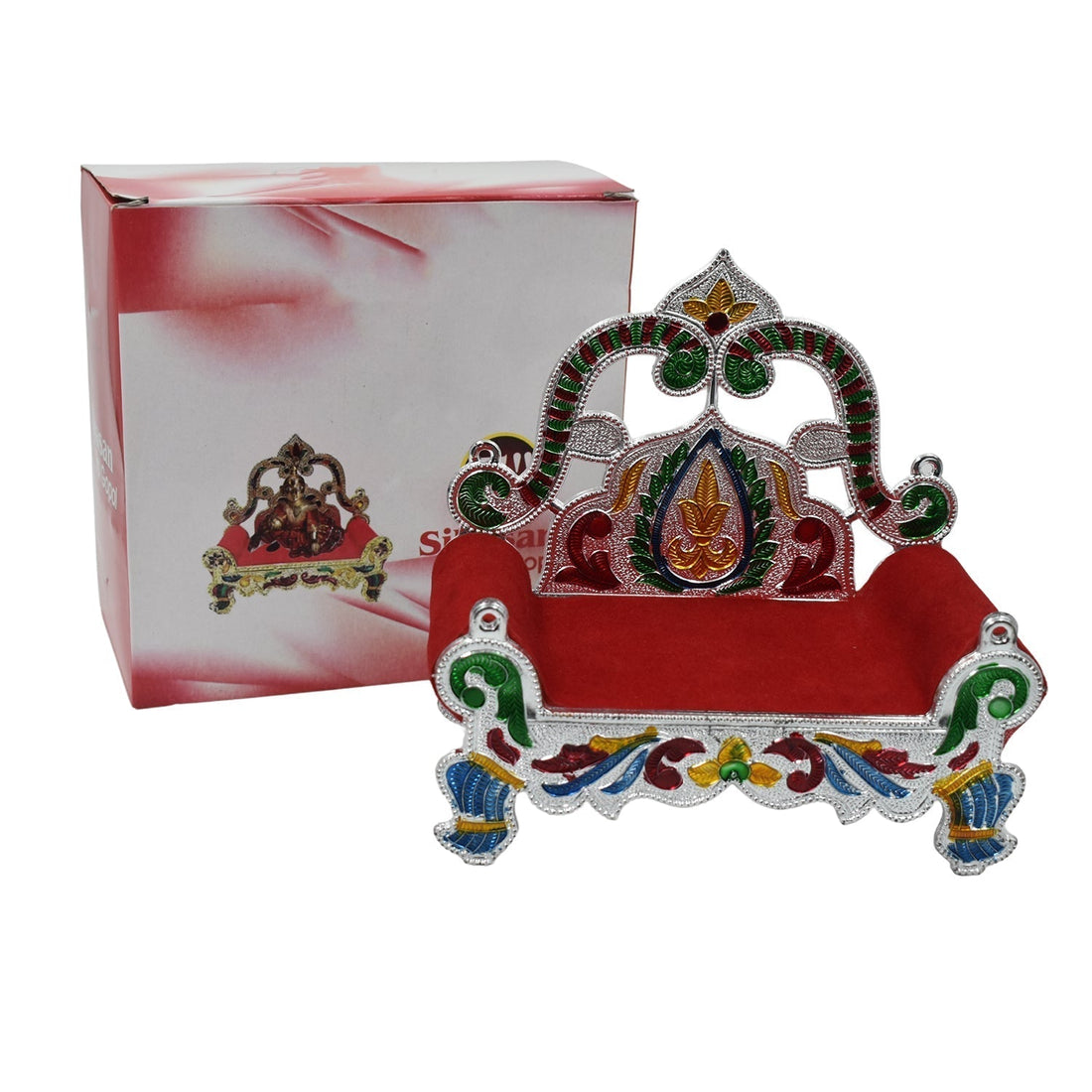Bal Gopal Shihasan – Large Decorative Throne for Home Temple
