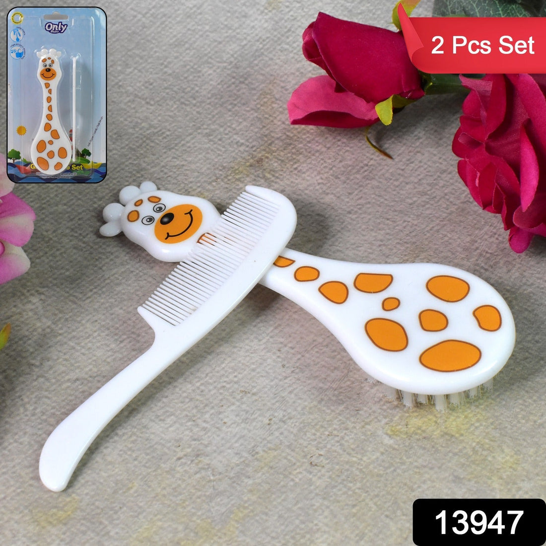 Baby comb and brush hair set (1 Pc / Mix Color), Hair accessories