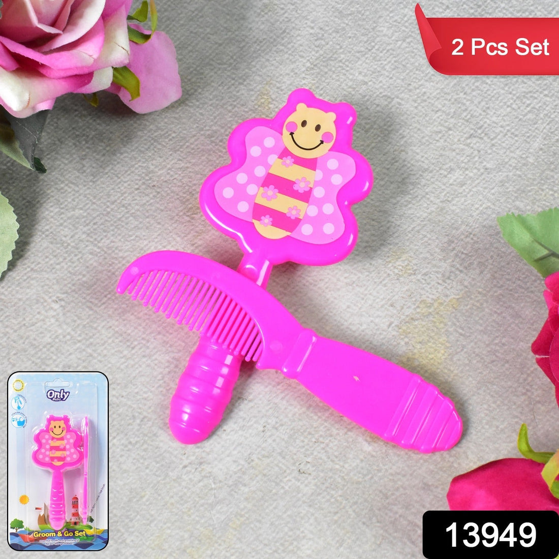 Baby comb and brush hair set (1 Pc / Mix Color), Hair accessories
